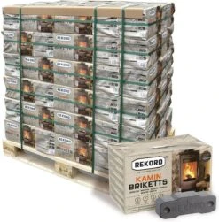 Rekord Briquettes De Lignite 1x 18 Pièces - Briquettes - Bois De Chauffage - Poêle - Lignite - 10 Kg. -Cuisine Fournitures Magasin 1180x1200 4