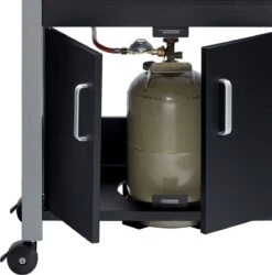 Barbecue à Gaz Enders Chicago 3 - Zwart - Surface De Cuisson 60x42 Cm - 28 KG - Grille De Cuisson En Acier émaillé - Bbq - -Cuisine Fournitures Magasin 1185x1200