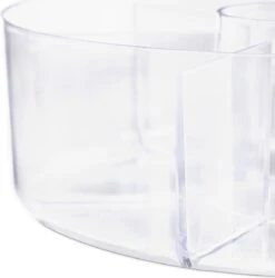 Relaxdays 8 X Boîte à Thé Ronde - Boîte à Thé Transparente - Boîte De Rangement Sachets De Thé - 6 Compartiments -Cuisine Fournitures Magasin 1186x1200 5