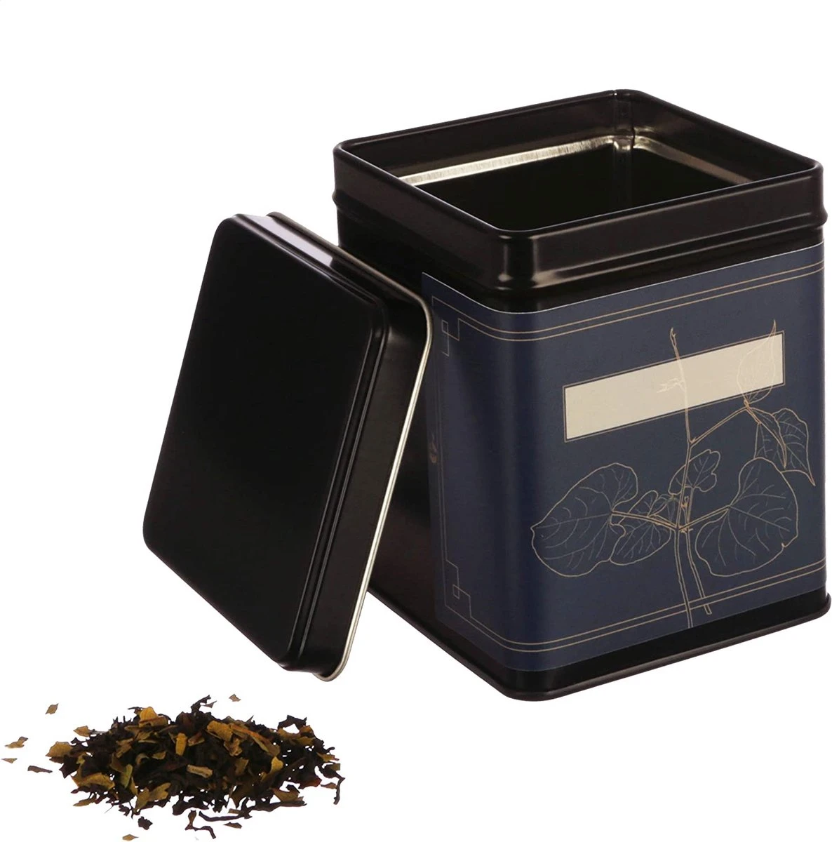 Boîte à Thé, Classique Et Carrée, 6 Pièces, Boîte De Rangement, Empilable, Y Compris 6 étiquettes Pour L'étiquetage, étanche Aux Arômes En Métal, également Idéale Comme Boîte à Farine, à Riz Ou à Biscuits 7 Boîte à Thé, Classique Et Carrée, 6 Pièces, Boîte De Rangement, Empilable, Y Compris 6 étiquettes Pour L'étiquetage, étanche Aux Arômes En Métal, également Idéale Comme Boîte à Farine, à Riz Ou à Biscuits – Image 7