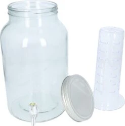 4goodz Distributeur De Linonade En Verres Avec Robinet Et Infuseur - 4 Litres 13 4goodz Distributeur De Linonade En Verres Avec Robinet Et Infuseur - 4 Litres -Cuisine Fournitures Magasin 1189x1200 12