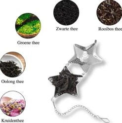 Passoire à Thé En Forme D'étoile , Y Compris Plaque Goutte à Goutte - Set De 3 Pièces - Boule à Thee Pour Le Thé En Feuilles - Filtre à Thee Pour Le Thé En Feuilles - Boule à Thé 8 Passoire à Thé En Forme D'étoile , Y Compris Plaque Goutte à Goutte - Set De 3 Pièces - Boule à Thee Pour Le Thé En Feuilles - Filtre à Thee Pour Le Thé En Feuilles - Boule à Thé -Cuisine Fournitures Magasin 1189x1200 6