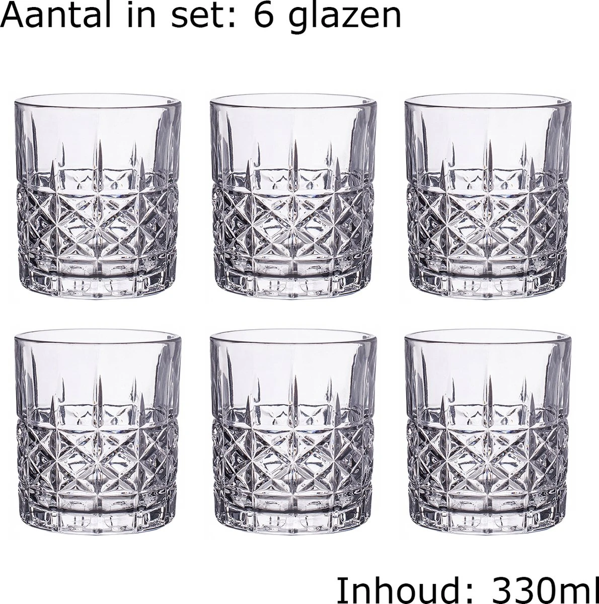 Altom Design - Verres à Boire - Verres à Verres à Eau - Verres à Limonade - Verres à Jus - Haute Qualité - Verre à Cocktail - Passe Au Lave-Vaisselle - Set - Lot De 6 4 Altom Design - Verres à Boire - Verres à Verres à Eau - Verres à Limonade - Verres à Jus - Haute Qualité - Verre à Cocktail - Passe Au Lave-Vaisselle - Set - Lot De 6 – Image 4