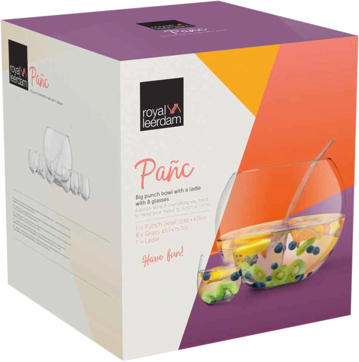 Royal Leerdam Party Set 822458 Panc 47 Cl - 10 Pièces 6 Royal Leerdam Party Set 822458 Panc 47 Cl - 10 Pièces – Image 6