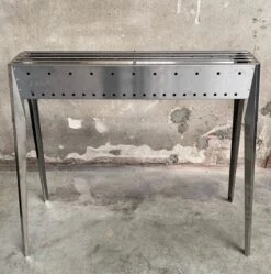 Spiedini Saté-bbq Java 80 - Barbecue à Charbon De Bois De Luxe à Double Paroi Avec Grille Horizontale Pour Satay Ou Autres Brochettes - 80 Cm De Long, 11 Cm De Large, 83 Cm De Haut - Matériau : Acier Inoxydable 19 Spiedini Saté-bbq Java 80 - Barbecue à Charbon De Bois De Luxe à Double Paroi Avec Grille Horizontale Pour Satay Ou Autres Brochettes - 80 Cm De Long, 11 Cm De Large, 83 Cm De Haut - Matériau : Acier Inoxydable -Cuisine Fournitures Magasin 1192x1200