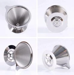 Filtre à Café Réutilisable Avec Cuillère à Café En Acier Inoxydable | Porte-filtre à Café Permanent | Pour Faire Du Café | Le Café Filtre Verse | 1 à 4 Tasses | Filtre à Café Lavable | Filtre à Café De Voyage / Camping 16 Filtre à Café Réutilisable Avec Cuillère à Café En Acier Inoxydable | Porte-filtre à Café Permanent | Pour Faire Du Café | Le Café Filtre Verse | 1 à 4 Tasses | Filtre à Café Lavable | Filtre à Café De Voyage / Camping -Cuisine Fournitures Magasin 1193x1200 8