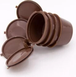 Filtre à Capsules De Café TDR Cup-4 Filtre à Capsules Rechargeable Avec Cuillère Et Brosse Pour Machines à Café DOLCE GUSTO - Marron -Cuisine Fournitures Magasin 1193x1200 9