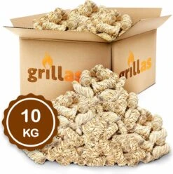 Allume-feu BIO Pour BBQ Ou Réchaud (10kg = 670 Boucles) - Allume-feu - Wokkels En Laine De Bois - Allume-feu Pour Barbecue - Allume-feu - Accessoires -Cuisine Fournitures Magasin 1195x1200 14