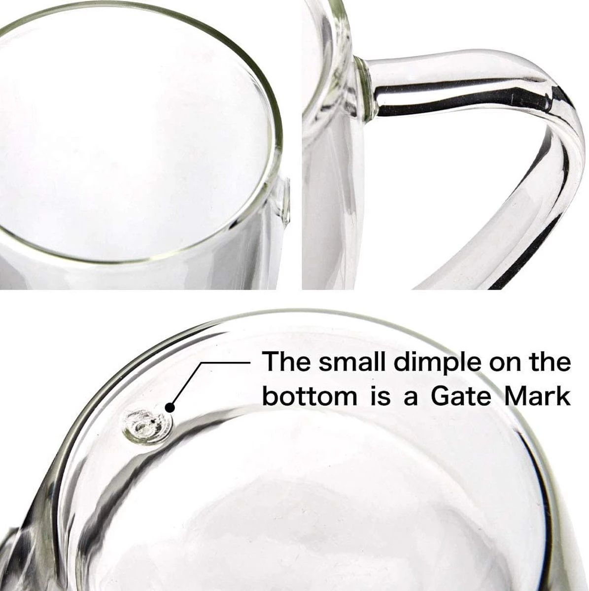 Ensemble De Tasses à Café à Double Paroi Verres Isothermes En Verre Transparent Avec Anses Pour Boissons Chaudes Ou Froides, Par Ex. Café, Latte, Mochiatto, Thee - Set De 4, 500 Ml 5 Ensemble De Tasses à Café à Double Paroi Verres Isothermes En Verre Transparent Avec Anses Pour Boissons Chaudes Ou Froides, Par Ex. Café, Latte, Mochiatto, Thee - Set De 4, 500 Ml – Image 5