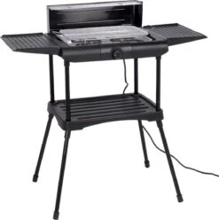 Oneiro's Luxe Excellent Electrics Barbecue électrique (modèle Sur Pied) - ⌀ 87x46x86 Cm - été - Griller - Jardin - Cuisiner - Manger - électrique