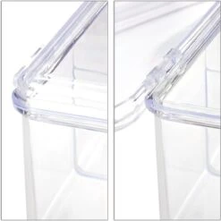 Relaxdays 8 X Boîte à Thé Transparent - Boîte à Thé 6 Compartiments - Organisateur De Sachets De Thé - Rectangle -Cuisine Fournitures Magasin 1199x1200 21