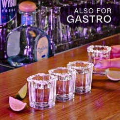 12 Verres à Shot Carrés En Verre 6cl - Passe Au Lave-vaisselle - Stable Grâce Au Fond épais - Des Verres à Shot Pour Toutes Les Fêtes -Cuisine Fournitures Magasin 1199x1200 34