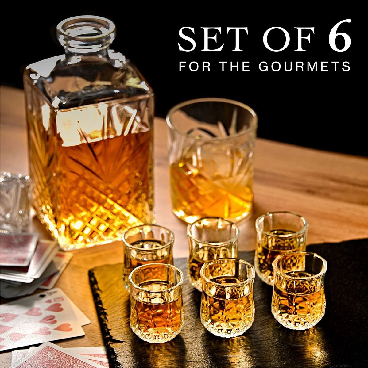 Praknu 6 Verres à Liqueur En Verre Cristal 4 Cl - Passent Au Lave-vaisselle - Stables Grâce Au Fond épais - Design Vintage élégantOuvrir La Boutique Praknu 2 Praknu 6 Verres à Liqueur En Verre Cristal 4 Cl - Passent Au Lave-vaisselle - Stables Grâce Au Fond épais - Design Vintage élégantOuvrir La Boutique Praknu – Image 2