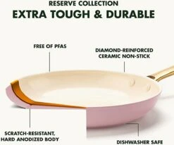 Ensemble De Casseroles/casseroles - Antiadhésif/ensemble De Poêles à Frire, Ensemble De Poêles à Frire, Sans PFAS, Va Au Lave-vaisselle, -Cuisine Fournitures Magasin 1200x1003