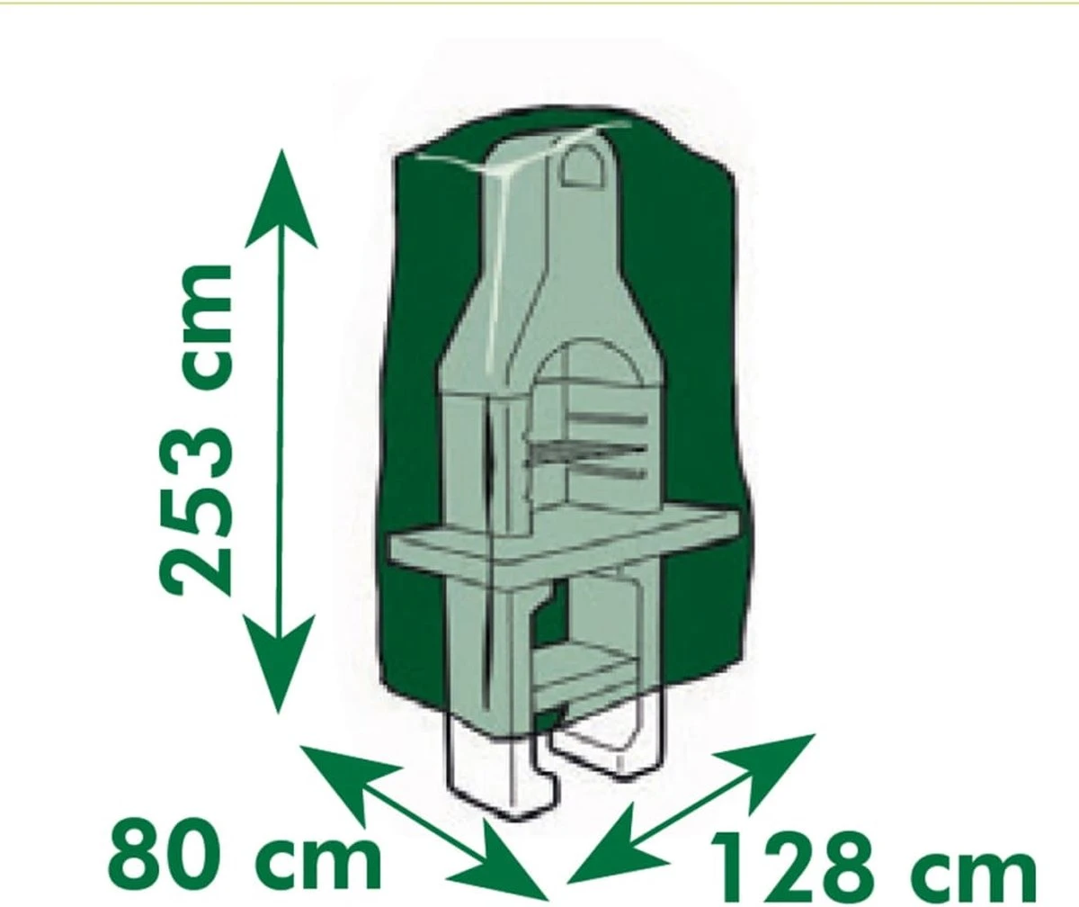 Maison Exclusive - Housse De Protection Pour Barbecues En Pierre 253x128x80 Cm 2 Maison Exclusive - Housse De Protection Pour Barbecues En Pierre 253x128x80 Cm – Image 2