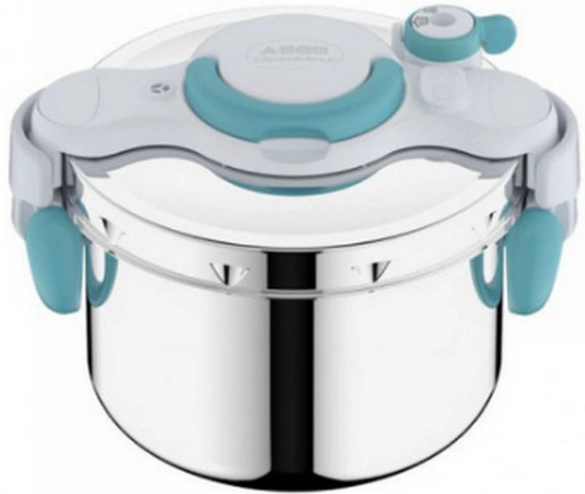 SEB ClipsoMinut' Easy+, 7,5 L, Céramique, Gaz, Halogène, Induction, Plaque Scellée, Blauw, Inox, Inox, Pliable, France 1 SEB ClipsoMinut' Easy+, 7,5 L, Céramique, Gaz, Halogène, Induction, Plaque Scellée, Blauw, Inox, Inox, Pliable, France