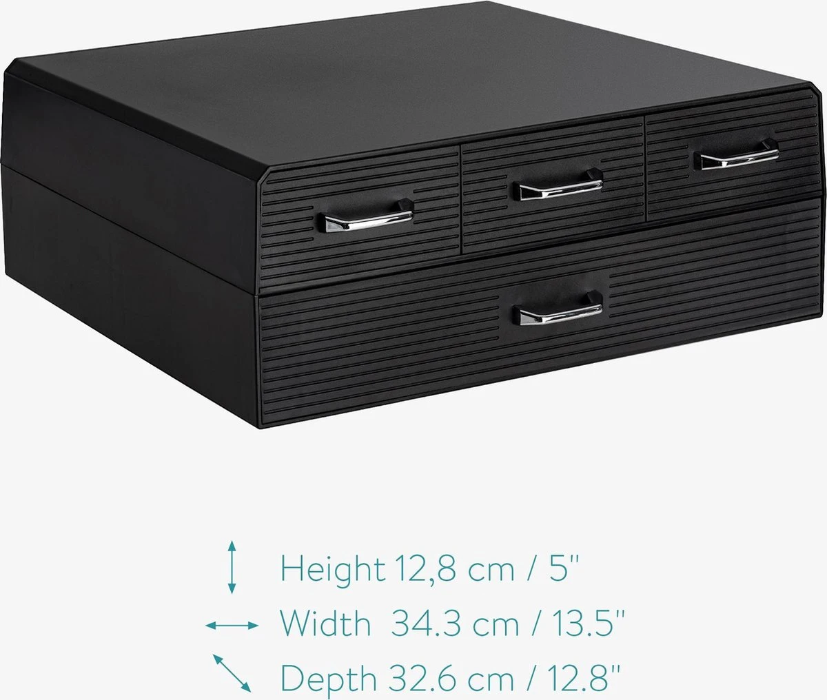 Porte-capsule Navaris Avec 4 Tiroirs - Compatible Avec Nespresso Et D'autres Marques - Support Pour Tasses à Café - Organisateur Pour Tasses Et Accessoires 5 Porte-capsule Navaris Avec 4 Tiroirs - Compatible Avec Nespresso Et D'autres Marques - Support Pour Tasses à Café - Organisateur Pour Tasses Et Accessoires – Image 5