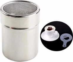 WiseGoods Épandeur De Cacao De Luxe - Barista - Modèle Cappuccino - Café - Décoration De Dessert - Set D'épandeur De Cacao - 16 Pochoirs -Cuisine Fournitures Magasin 1200x1021 3