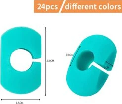 Marqueurs De Glas - étiquettes En Silicone - Marqueur De Verre à Vin - étiquettes - Décoration De Fête - 24 Pièces -Cuisine Fournitures Magasin 1200x1021 5