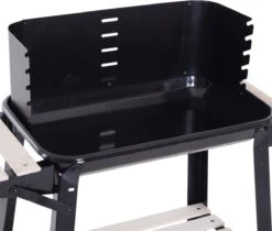 Station De Grillades Sur Chariot Outsunny Barbecue Autoportant Avec Pare-vent 2 X étagère Réglable En Hauteur 846-032 -Cuisine Fournitures Magasin 1200x1022 1