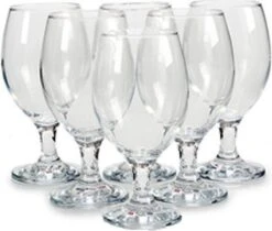 Pasabahce Set De 18x Verres De Bière Verres / Tulipe Pour La Bière De Spécialité 400 Ml - Verre à Bière X H16.5 Cm J8