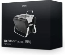Mikamax - Mini Barbecue Portable - Le Plus Petit Barbecue Du Monde - Se Range Dans Votre Poche - 18 × 6 × 15,5 Cm - 714 Grammes -Cuisine Fournitures Magasin 1200x1023