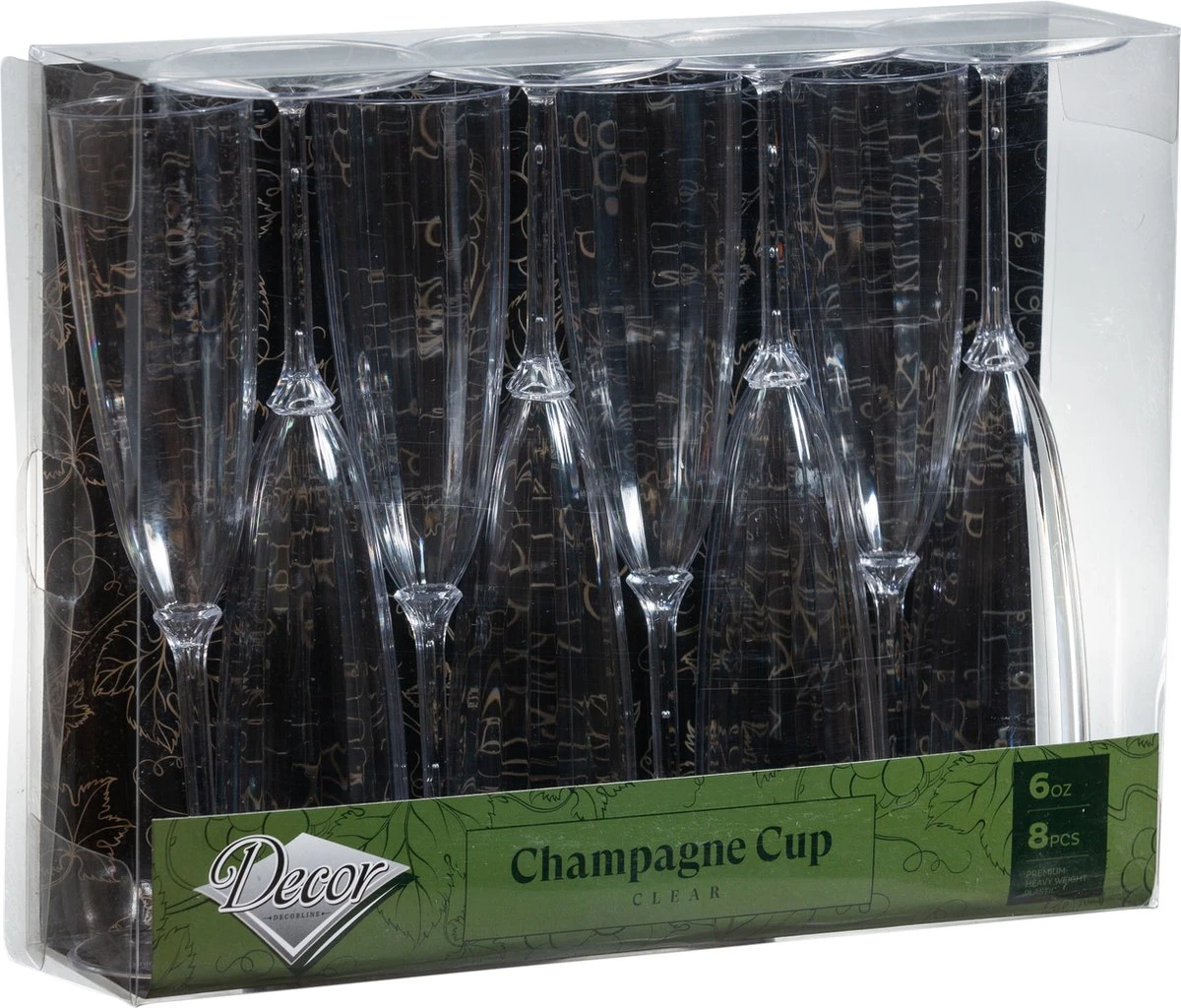 Decorline - 48 X Verres à Champagne En Plastique à Usage Multiple De Transparent, Verres à Pied Flûte à Champagne En Plastique Pour Mariages, Célébrations Et Fêtes, Set - Lot De 48 - Transparent 7 Decorline - 48 X Verres à Champagne En Plastique à Usage Multiple De Transparent, Verres à Pied Flûte à Champagne En Plastique Pour Mariages, Célébrations Et Fêtes, Set - Lot De 48 - Transparent – Image 7