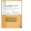 Smokin' Flavours | Planche à Fumer | Bois De Cèdre | 15 Cm I 4 Pièces | Bois De Fumage