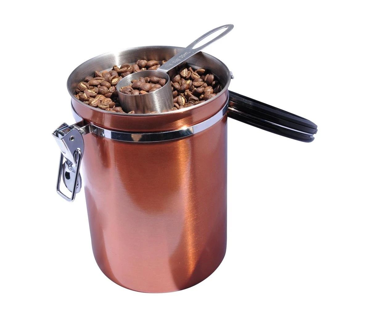 Scanners De Café Le Stockage De Café Peut être Hermétique Avec Sortie De CO2 - Cuivre 6 Scanners De Café Le Stockage De Café Peut être Hermétique Avec Sortie De CO2 - Cuivre – Image 6