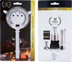 Passoire à Cocktail Sybra - Passoire Hawthorne - Passoire à Cocktail - Acier Inoxydable -Cuisine Fournitures Magasin 1200x1034 4