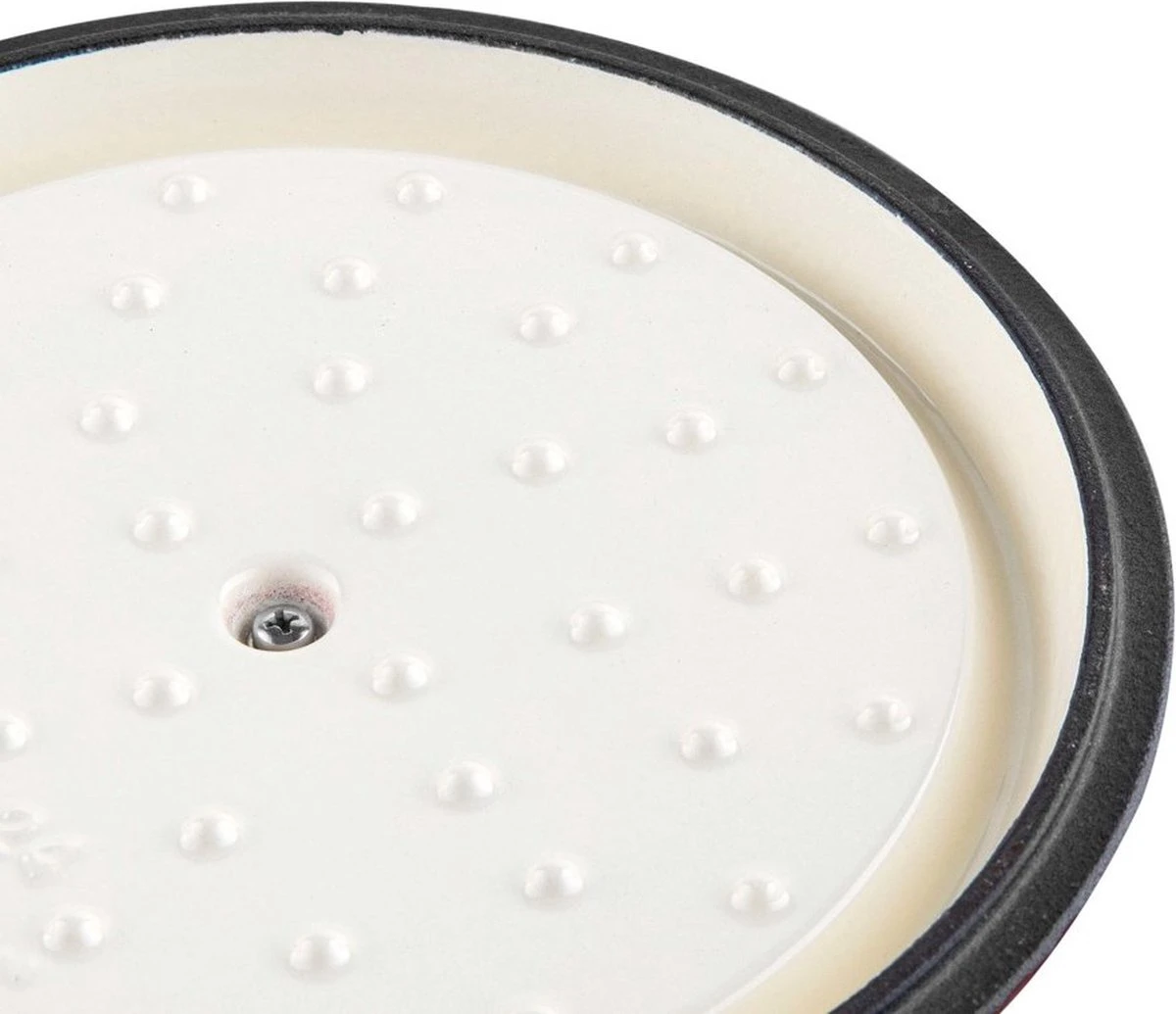 Cocotte Florina Professionnelle En Fonte émaillée Ø 24 Cm 3,5L Rouge Cerise - Tous Feux Pour Induction - Cocotte - Poids 5,3 Kg 17 Cocotte Florina Professionnelle En Fonte émaillée Ø 24 Cm 3,5L Rouge Cerise - Tous Feux Pour Induction - Cocotte - Poids 5,3 Kg – Image 17