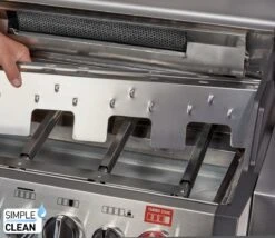 Barbecue à Gaz Enders Monroe Pro 3 SIK Turbo - 56 KG - Inox - Surface De Cuisson 62 × 43 Cm - Matière Grille De Cuisson Fonte émaillée -Cuisine Fournitures Magasin 1200x1040