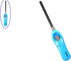Briquet Avec Protection Enfant - Briquet Barbecue - Paquet De 2x Briquets BBQ Rechargeables| Une Qualité |Protection Enfant/Sécurité Enfant |2x Bleu| 26 Cm Et 21 Cm -Cuisine Fournitures Magasin 1200x1041 6