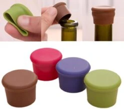 Bouchons à Vin En Siliconen - Bouchons à Vin - Jaune - Réutilisables - Sous Vide - C&C 8 Bouchons à Vin En Siliconen - Bouchons à Vin - Jaune - Réutilisables - Sous Vide - C&C -Cuisine Fournitures Magasin 1200x1047