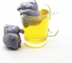 Filtre à Thé Le Plus Mignon Hippo Hippo - Passoire à Thé / Infuseur à Thé / Infuseur Pour Thé En Vrac
