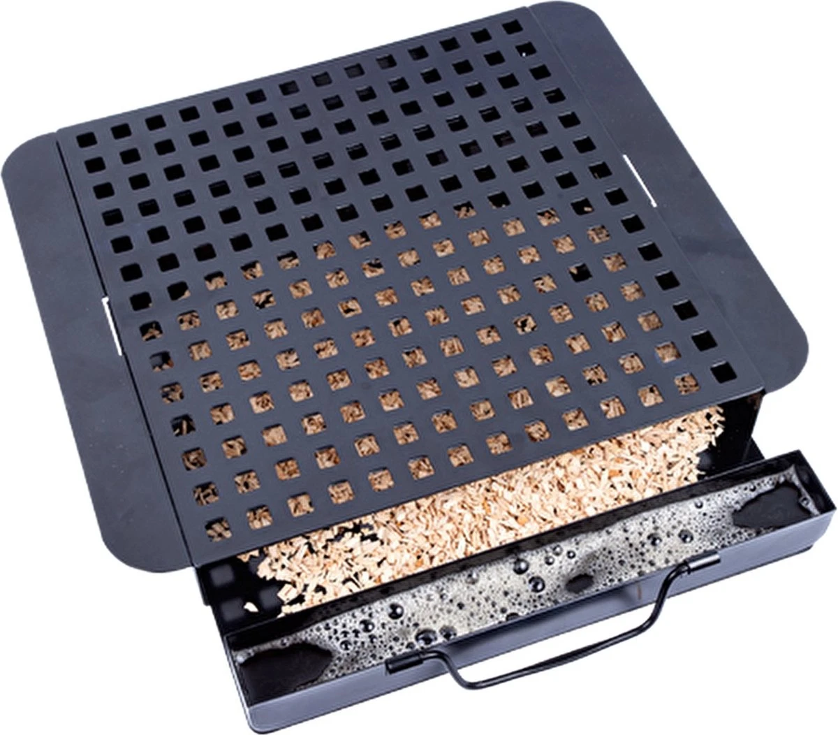 Plate-forme De Générateur De Fumée Avec Infuseur - Antiadhésif - Acier Au Carbone 3 Plate-forme De Générateur De Fumée Avec Infuseur - Antiadhésif - Acier Au Carbone – Image 3