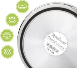 Rosmarino Pour & Cook - Casserole Avec Couvercle En Verre - Ø28cm - 100% Sans PFAS & PFOA - Acier Inoxydable 18/10 - Technologie ThermoFlow - Poignées Cool Touch - Convient à Toutes Les Sources De Chaleur & Lave-vaisselle 22 Rosmarino Pour & Cook - Casserole Avec Couvercle En Verre - Ø28cm - 100% Sans PFAS & PFOA - Acier Inoxydable 18/10 - Technologie ThermoFlow - Poignées Cool Touch - Convient à Toutes Les Sources De Chaleur & Lave-vaisselle -Cuisine Fournitures Magasin 1200x1056 1