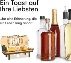 Brynnberg Schnapsbank Mit Jahreszahl - Holz Lorbeerkranz Mit Zahl Engraving - Gift Zum 60 Hochzeitstag Couple Anniversary - Geburtstag Und Pärchen Gift Idea - Schnapsgläser Latte Mit 2 Gläsern 10 Brynnberg Schnapsbank Mit Jahreszahl - Holz Lorbeerkranz Mit Zahl Engraving - Gift Zum 60 Hochzeitstag Couple Anniversary - Geburtstag Und Pärchen Gift Idea - Schnapsgläser Latte Mit 2 Gläsern -Cuisine Fournitures Magasin 1200x1061 2