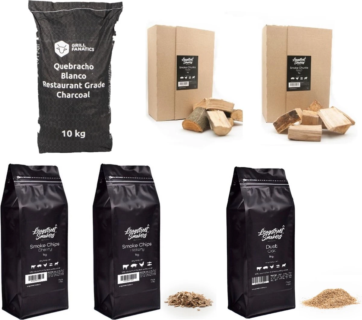 Smokers De Longue Rue | Bois De Fumage | Forfait BBQ III | Paquet Cadeau | Fumer Des Snippers De Bois | Morceaux De Fumée | Charbon De Bois | 1 Smokers De Longue Rue | Bois De Fumage | Forfait BBQ III | Paquet Cadeau | Fumer Des Snippers De Bois | Morceaux De Fumée | Charbon De Bois |