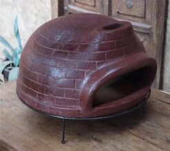 Sol-y-Yo Four à Pizza Mexicain En Pierre Au Feu De Bois Venice XL Avec Housse De Protection 68CM