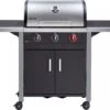 Barbecue à Gaz Enders Chicago 3 R Turbo - Brander 3 + 1 Zone Turbo - Zone Turbo- Acier Inoxydable - Allumage Piezo - 37,5 KG - Gaz - Barbecue à Gaz