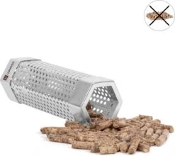 VONROC BBQ Tube De Fumée/Tube De Fumage - Acier Inoxydable - Incl. Brosse De Nettoyage 12 VONROC BBQ Tube De Fumée/Tube De Fumage - Acier Inoxydable - Incl. Brosse De Nettoyage -Cuisine Fournitures Magasin 1200x1068 6