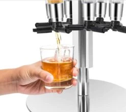 Carrousel à Boissons / Distributeur De Boissons Nonna - Majordome De Bar En Aluminium Pour 6 Bouteilles -Cuisine Fournitures Magasin 1200x1069 2