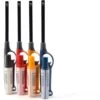 Set De 4 Briquets BBQ Rechargeables| Multicolore| Une Qualité |Protection Enfant/Serrure Enfant 27 Cm - Rouge, Grijs, Blauw, Jaune