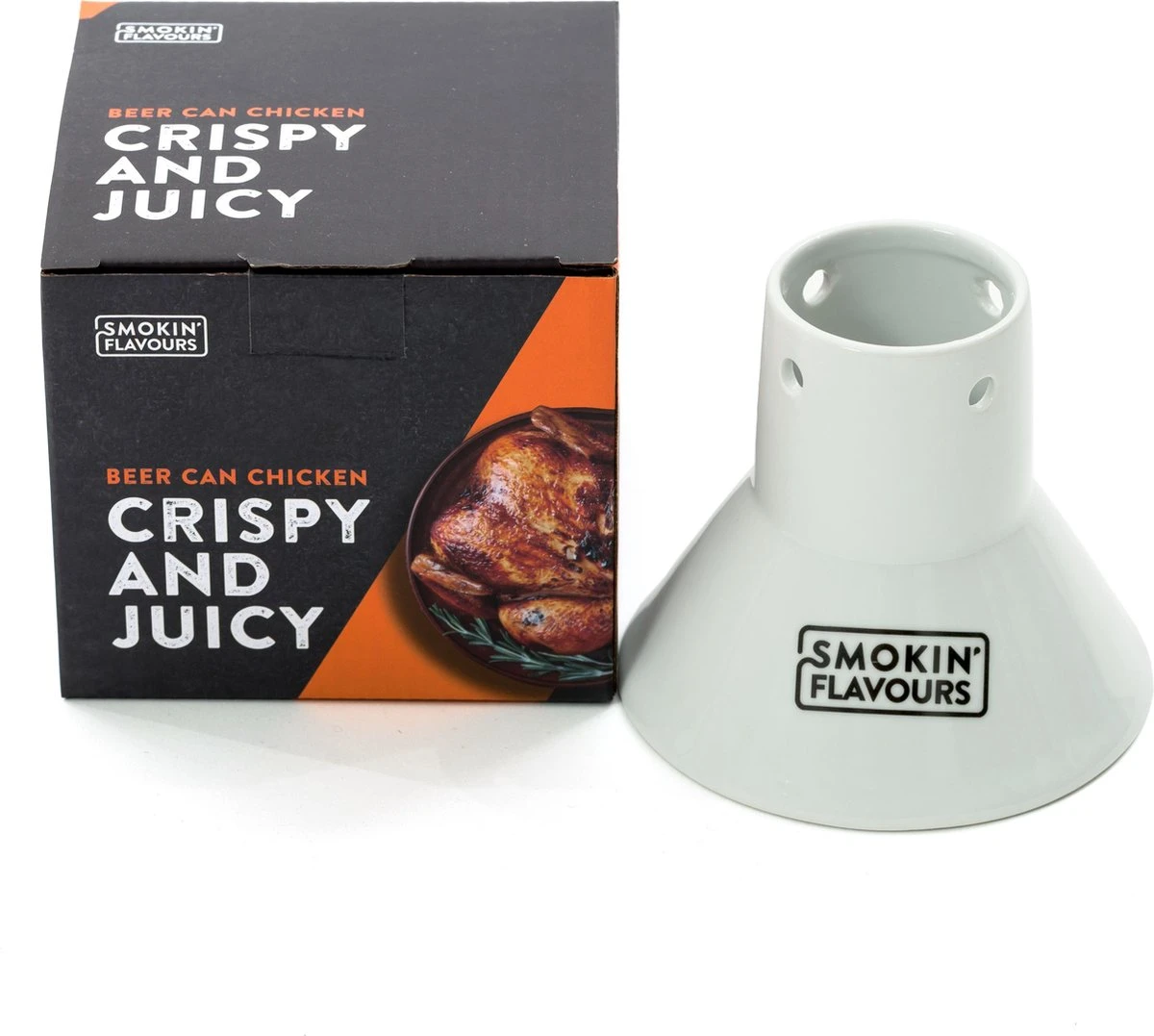 Smokin' Flavours I Beer Can Support Poulet I Céramique 4 Smokin' Flavours I Beer Can Support Poulet I Céramique – Image 4