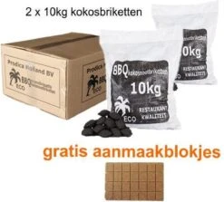 Briquettes De Noix De Coco 2x10kg + Allume-feu Gratuits / Briquettes De Noix De Coco / Briquettes De Noix De Coco Prodica Holland 8 Briquettes De Noix De Coco 2x10kg + Allume-feu Gratuits / Briquettes De Noix De Coco / Briquettes De Noix De Coco Prodica Holland -Cuisine Fournitures Magasin 1200x1081 6