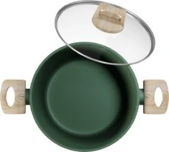 Forest, Marmite à Soupe Avec Couvercle - Ø 20 Cm - 100% Aluminium Recyclé - Convient à Toutes Les Sources De Chaleur - Poêle écoresponsable - Faitout - Sauteuse - Sans PFOA - 5,6 L -Cuisine Fournitures Magasin 1200x1082 2