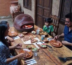 Sol-y-Yo Four à Pizza Mexicain En Pierre Au Feu De Bois Venice XL Avec Housse De Protection 68CM -Cuisine Fournitures Magasin 1200x1082