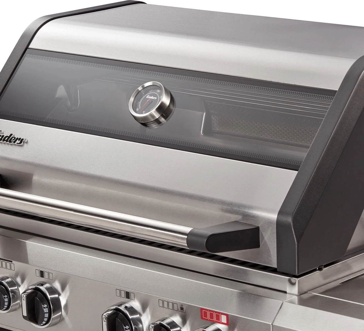 Barbecue à Gaz Enders Kansas II Pro 4 SIK Profi Turbo - 85 Kg - Dimensions 153 × 64 × 118 Cm - 4 Brûleurs Principaux + Brûleur Latéral + Brûleur Arrière 9 Barbecue à Gaz Enders Kansas II Pro 4 SIK Profi Turbo - 85 Kg - Dimensions 153 × 64 × 118 Cm - 4 Brûleurs Principaux + Brûleur Latéral + Brûleur Arrière – Image 9