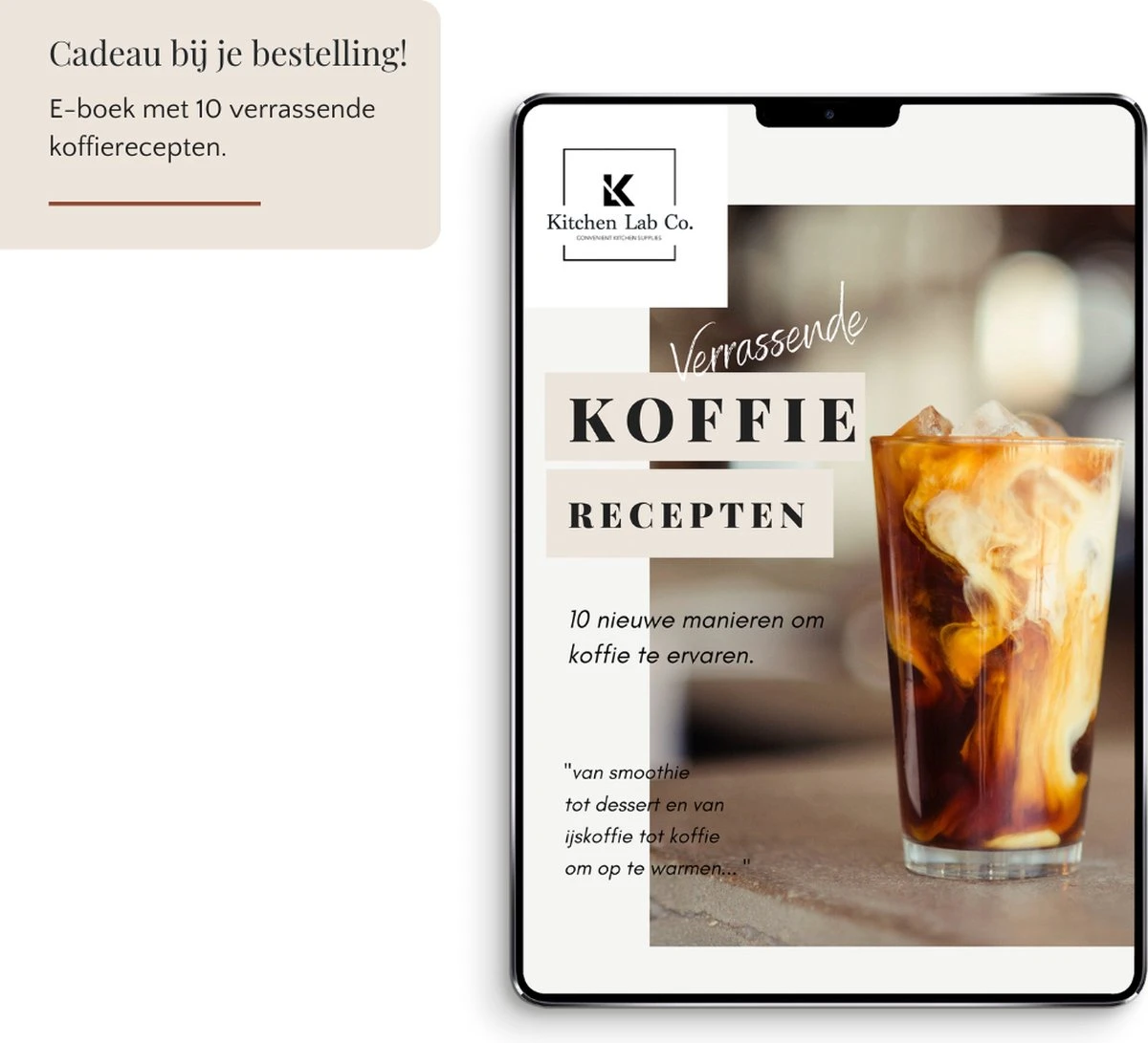 Kitchen Lab Co Co.® Porte-capsule à Café Avec Tiroir - Convient Pour Nespresso, Dolce Gusto Et Nespresso Vertuo - Incl. E-book De Recettes De Café 8 Kitchen Lab Co Co.® Porte-capsule à Café Avec Tiroir - Convient Pour Nespresso, Dolce Gusto Et Nespresso Vertuo - Incl. E-book De Recettes De Café – Image 8